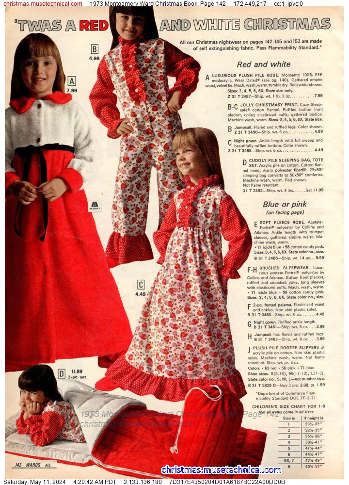 1973 Montgomery Ward Christmas Book, Page 142