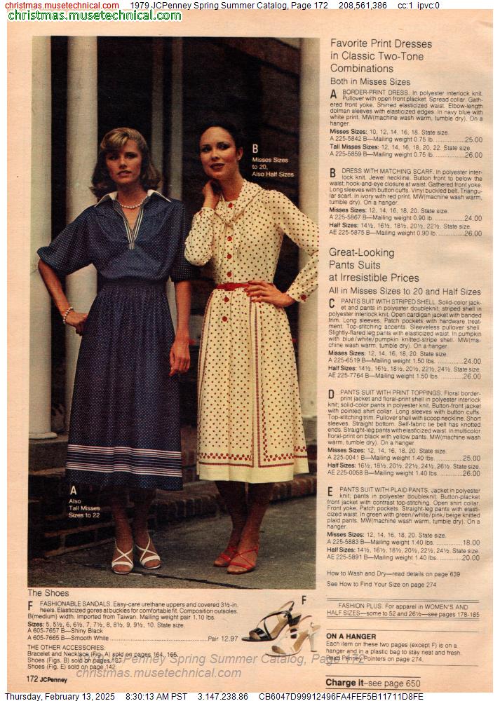 1979 JCPenney Spring Summer Catalog, Page 172