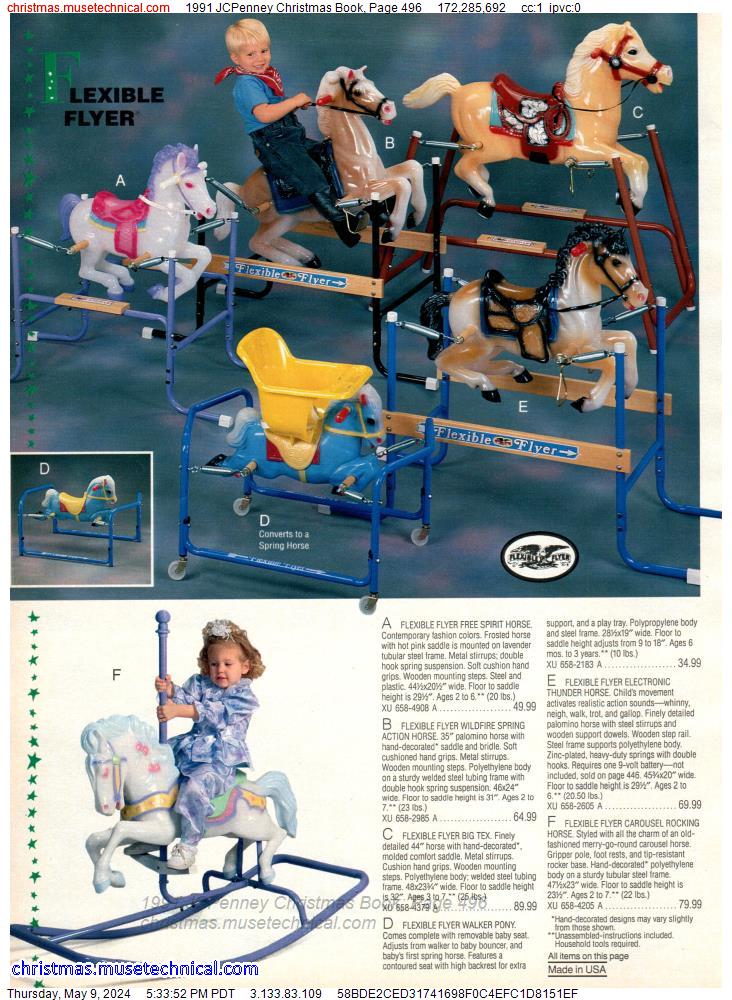 1991 JCPenney Christmas Book, Page 496
