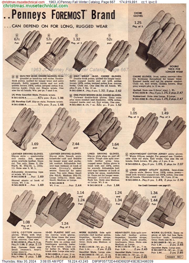 1963 JCPenney Fall Winter Catalog, Page 667