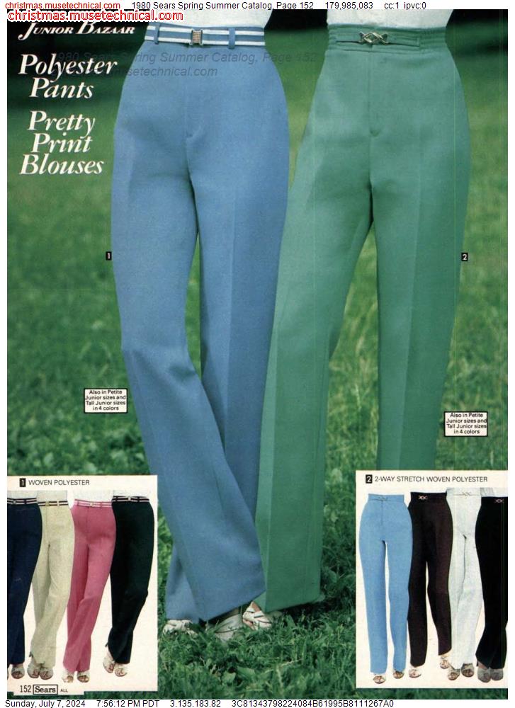 1980 Sears Spring Summer Catalog, Page 152