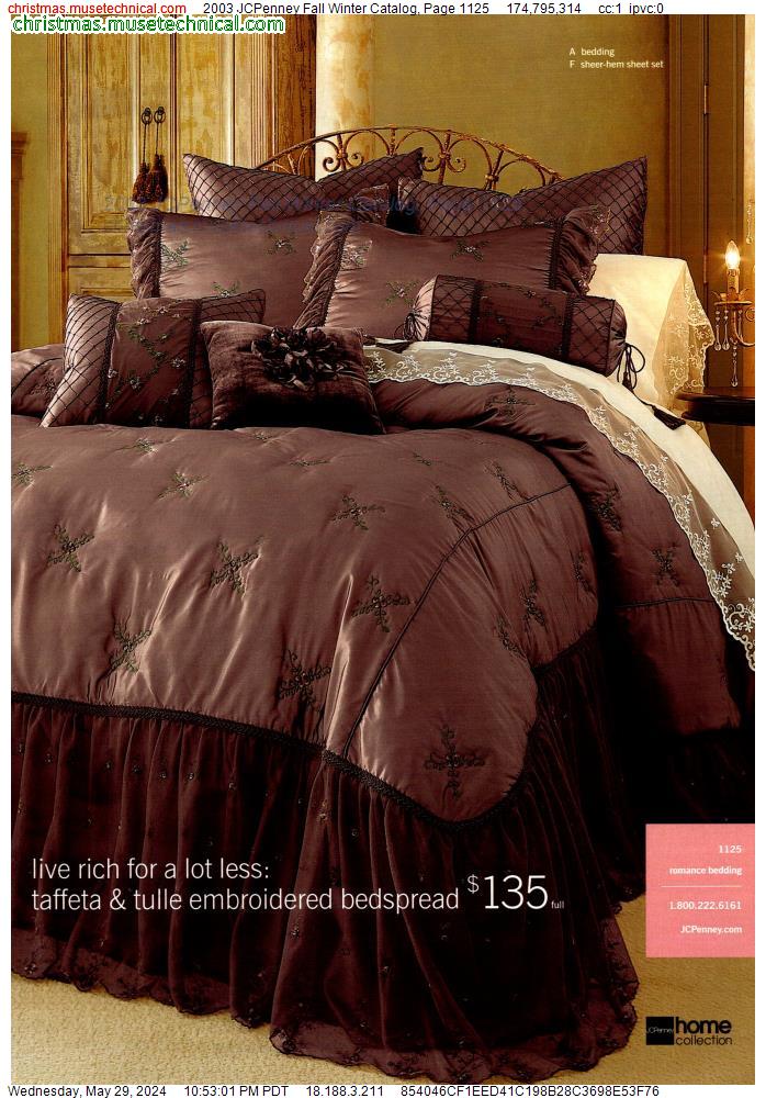 2003 JCPenney Fall Winter Catalog, Page 1125