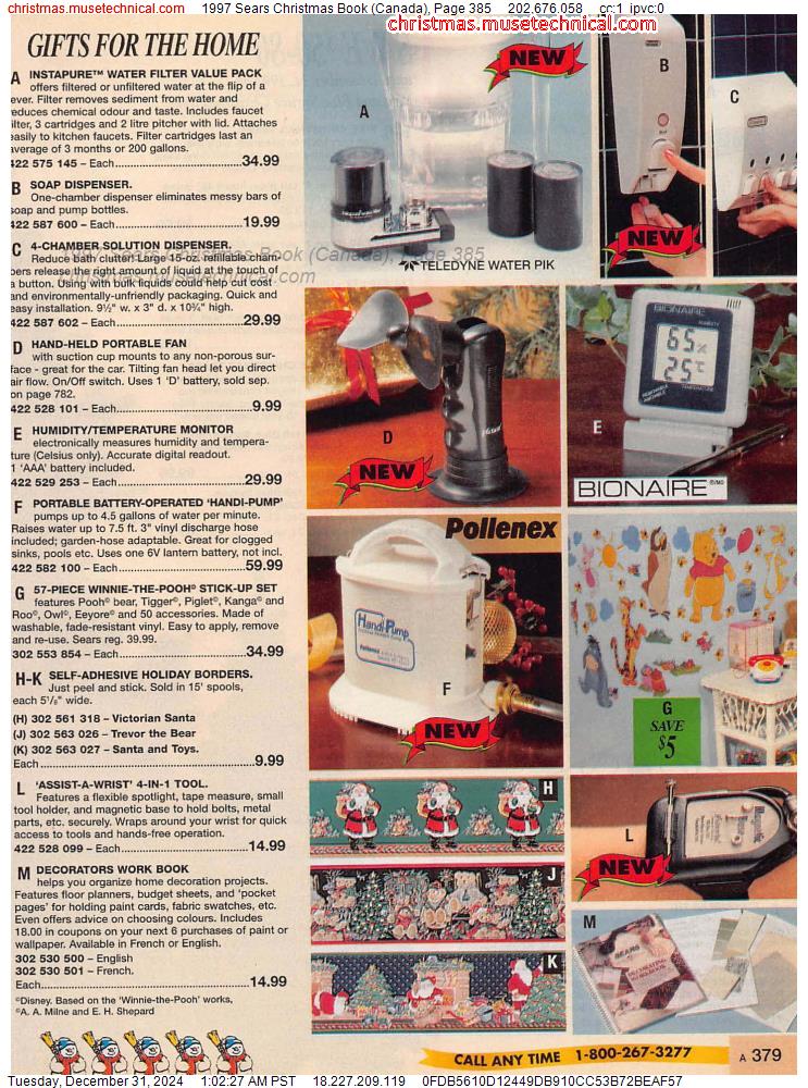 1997 Sears Christmas Book (Canada), Page 385