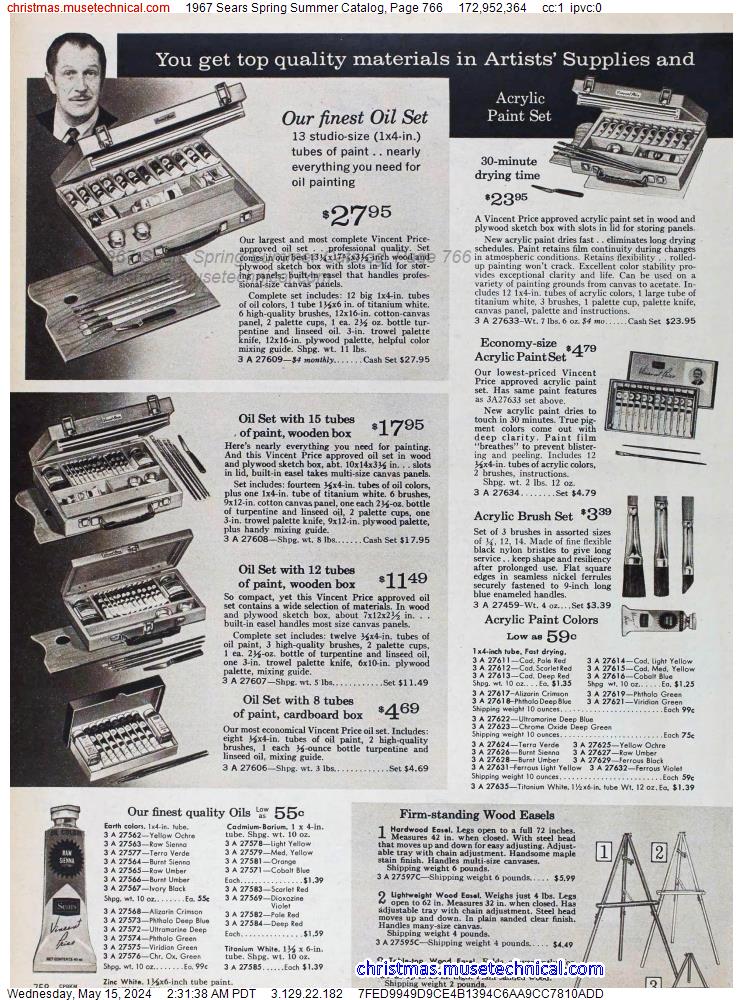 1967 Sears Spring Summer Catalog, Page 766