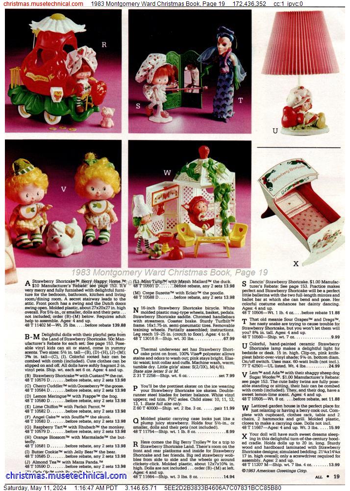 1983 Montgomery Ward Christmas Book, Page 19
