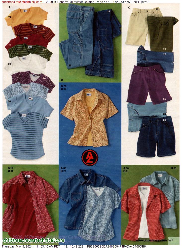 2000 JCPenney Fall Winter Catalog, Page 577