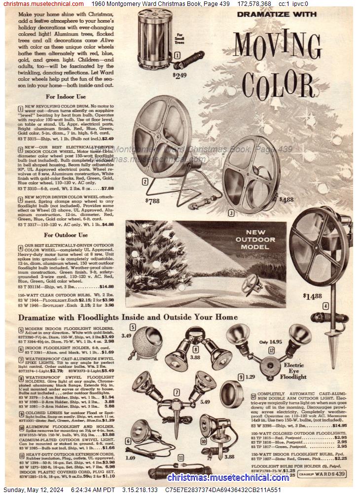 1960 Montgomery Ward Christmas Book, Page 439