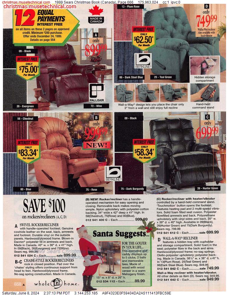 1999 Sears Christmas Book (Canada), Page 666