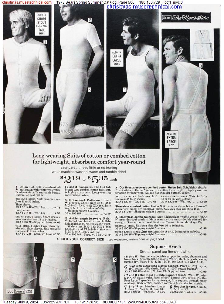 1973 Sears Spring Summer Catalog, Page 506