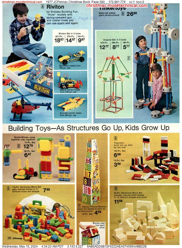 1977 JCPenney Christmas Book, Page 380