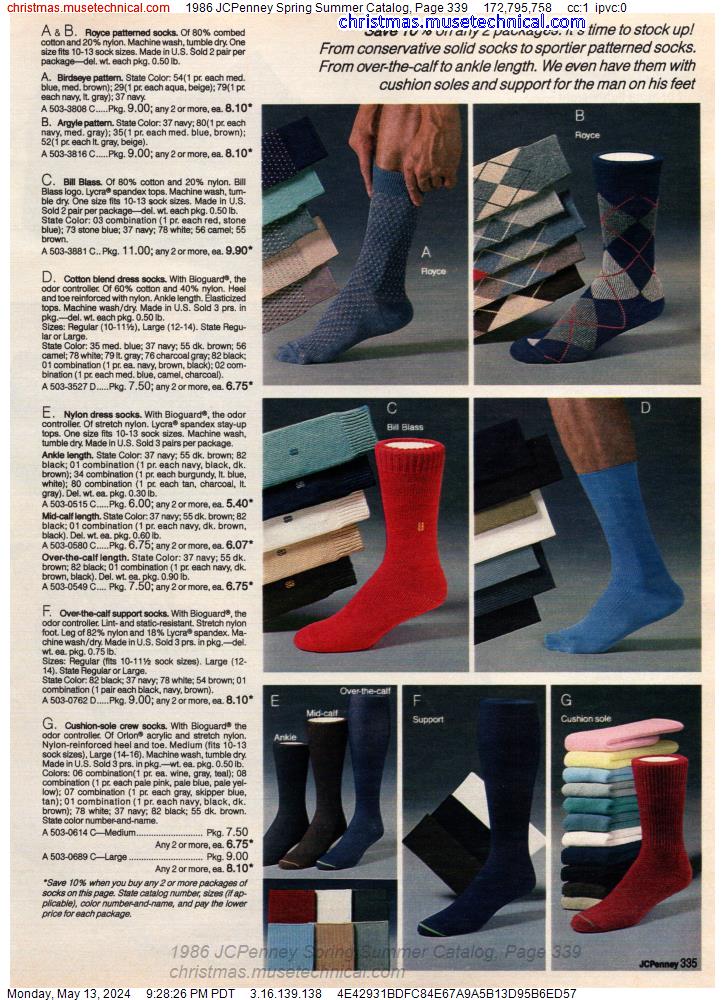 1986 JCPenney Spring Summer Catalog, Page 339