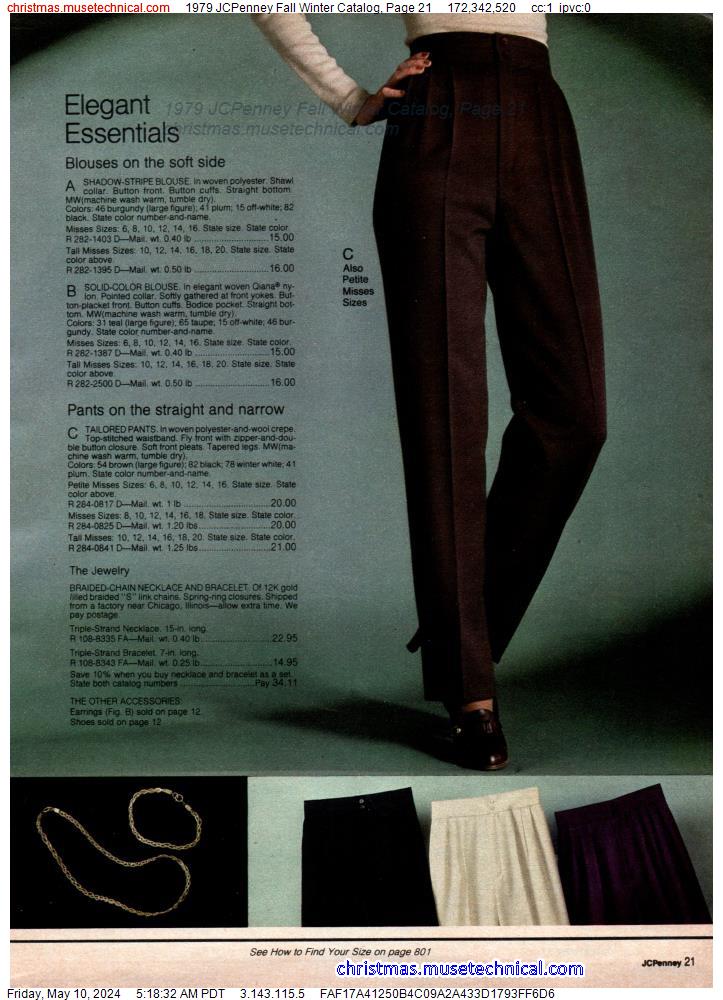 1979 JCPenney Fall Winter Catalog, Page 21