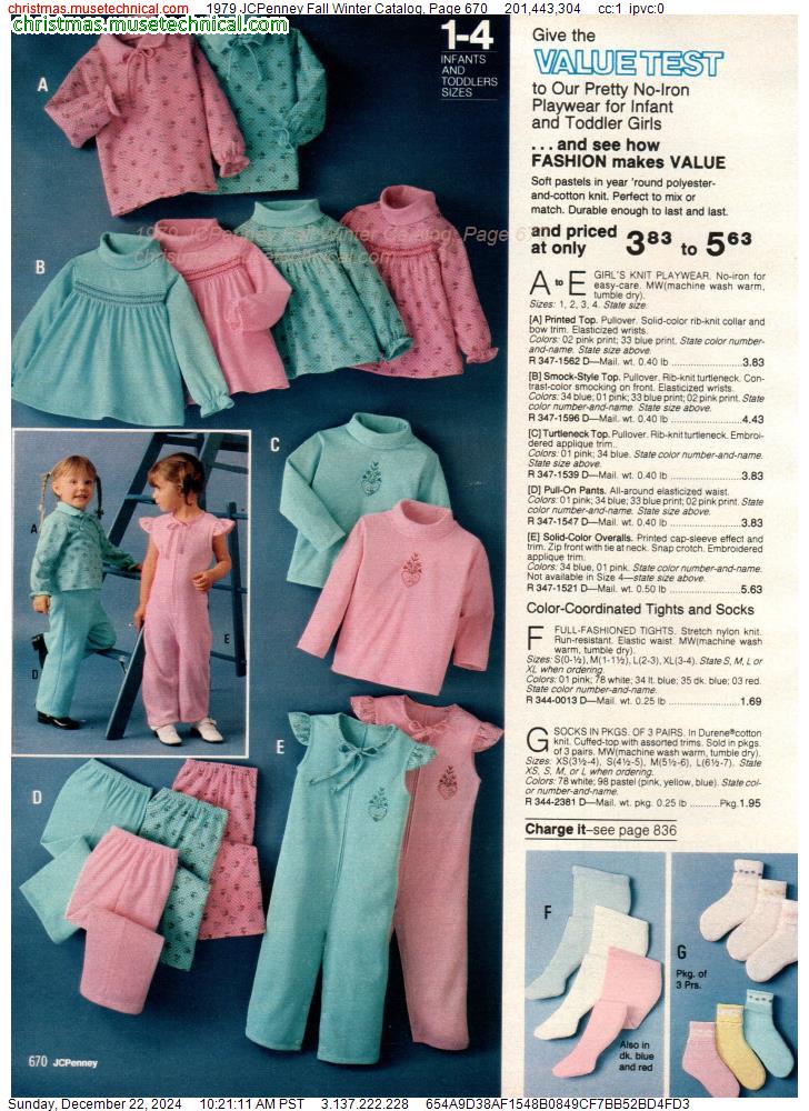 1979 JCPenney Fall Winter Catalog, Page 670