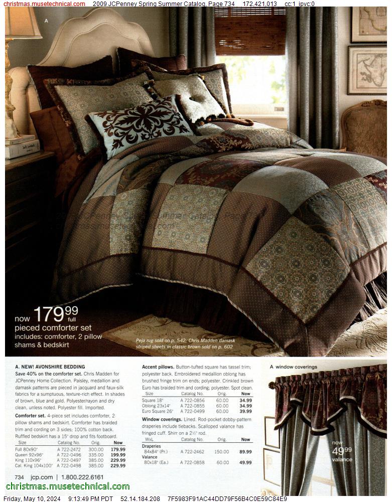 2009 JCPenney Spring Summer Catalog, Page 734