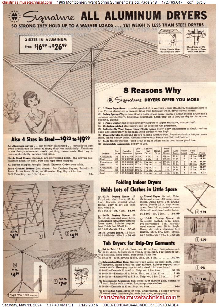 1963 Montgomery Ward Spring Summer Catalog, Page 948