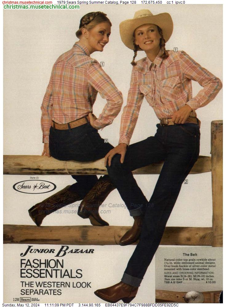 1979 Sears Spring Summer Catalog, Page 128