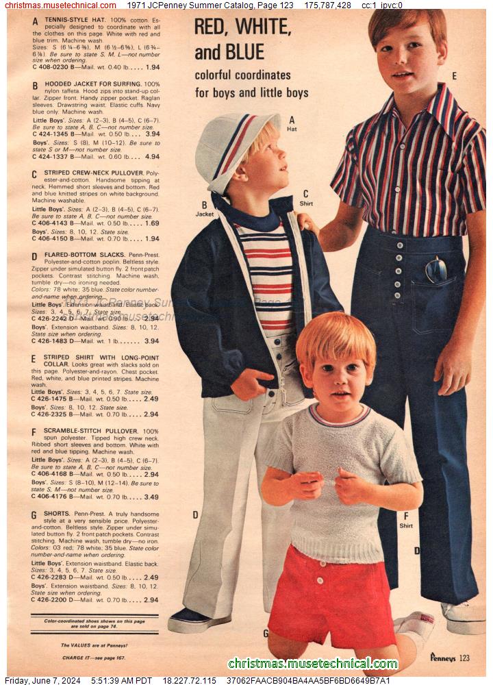 1971 JCPenney Summer Catalog, Page 123