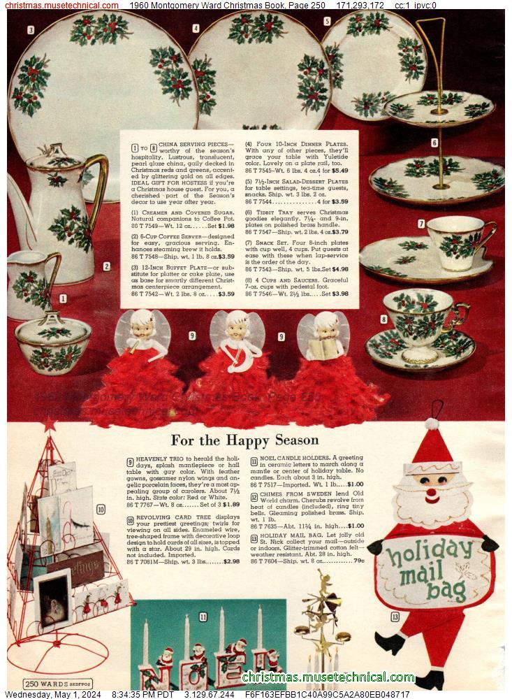 1960 Montgomery Ward Christmas Book, Page 250