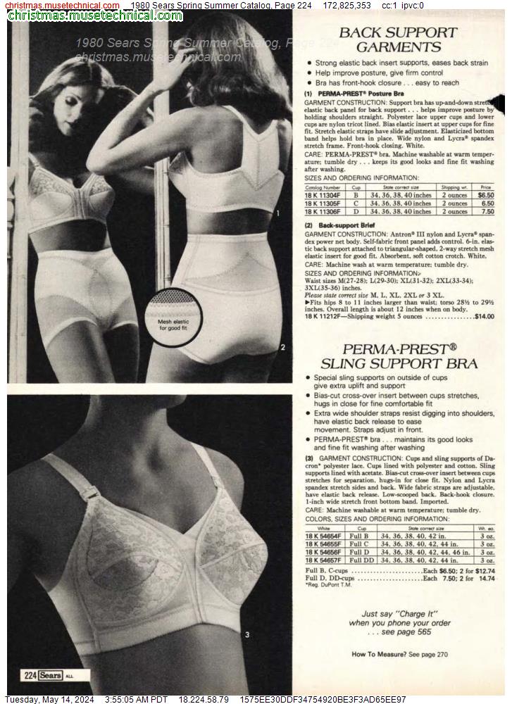 1980 Sears Spring Summer Catalog, Page 224