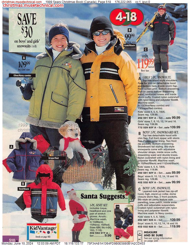 1999 Sears Christmas Book (Canada), Page 518