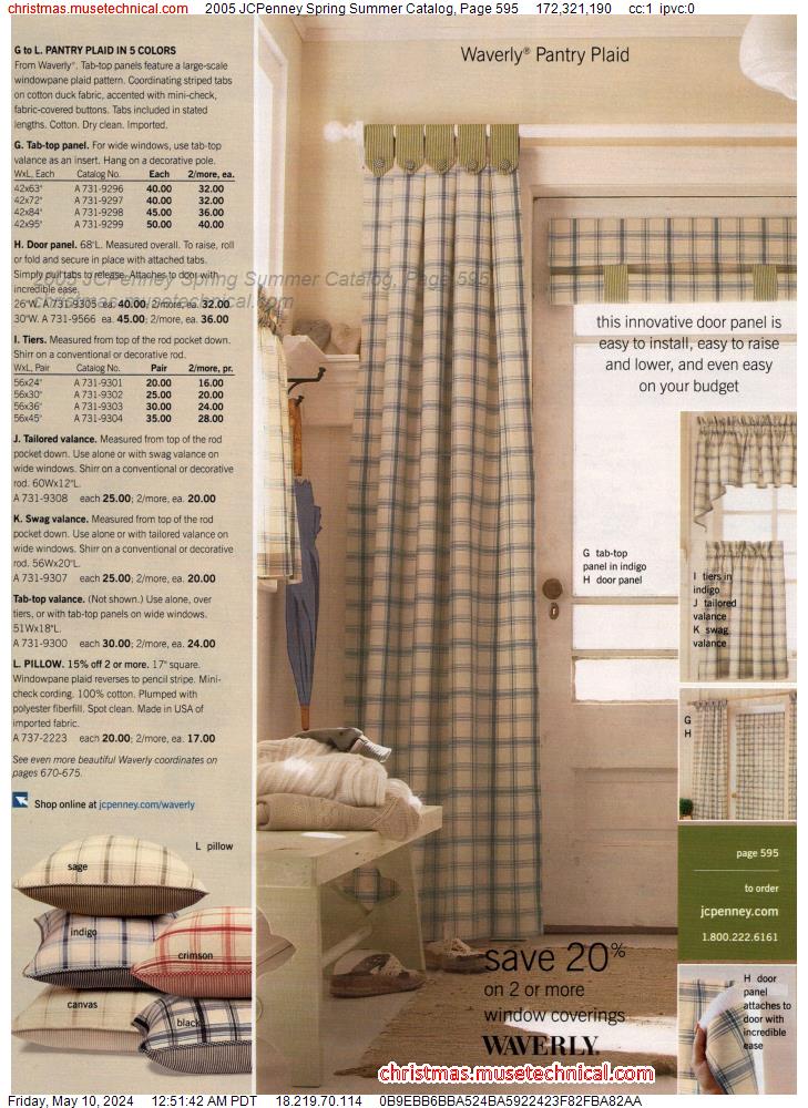 2005 JCPenney Spring Summer Catalog, Page 595