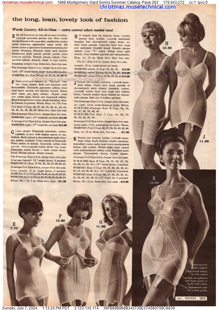 1966 Montgomery Ward Spring Summer Catalog, Page 263