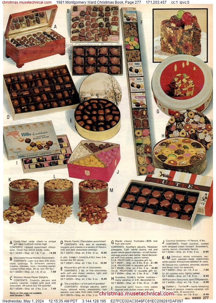 1981 Montgomery Ward Christmas Book, Page 277