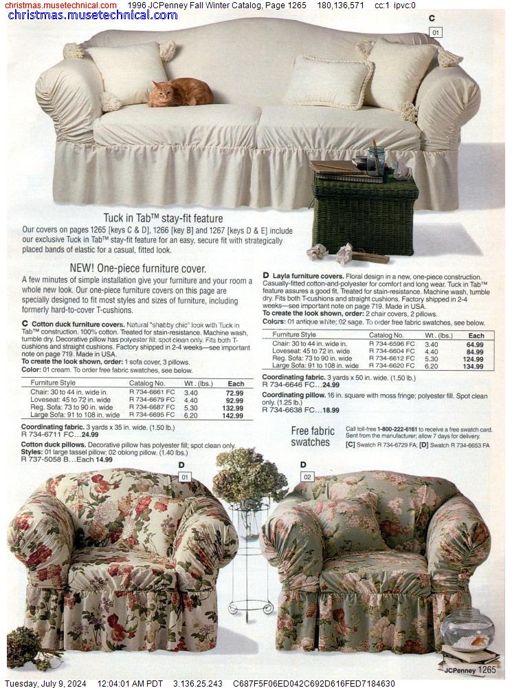 1996 JCPenney Fall Winter Catalog, Page 1265