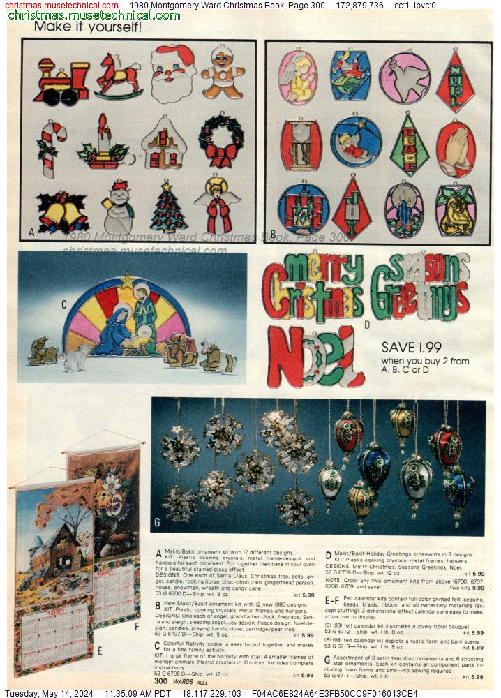 1980 Montgomery Ward Christmas Book, Page 300