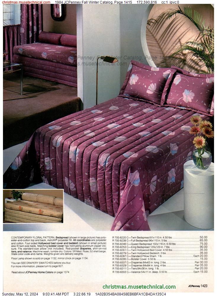 1984 JCPenney Fall Winter Catalog, Page 1415