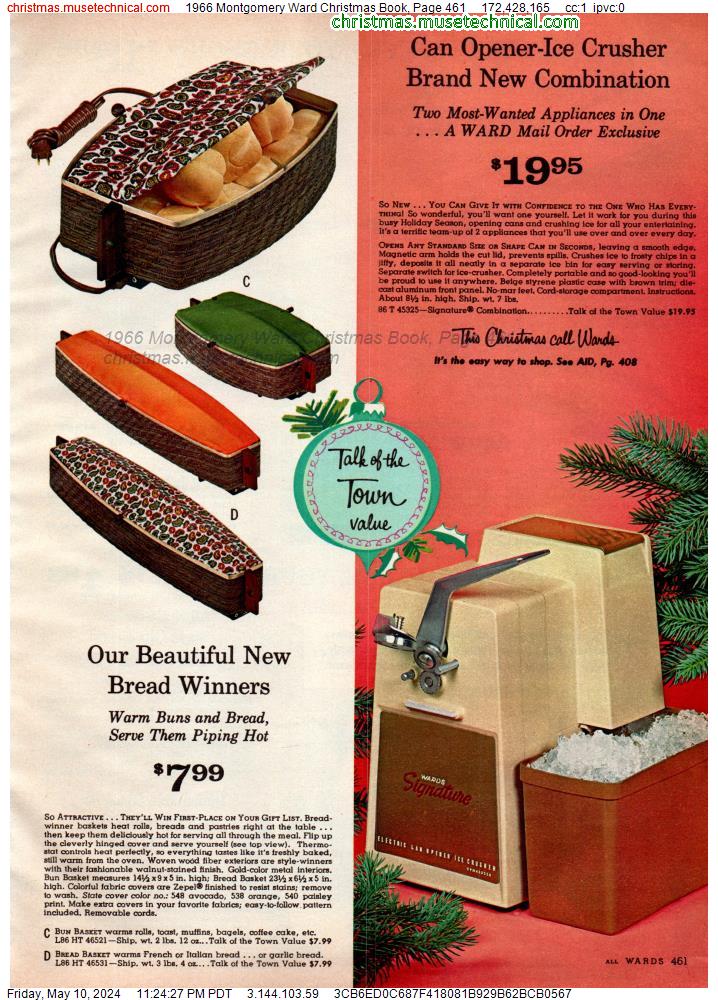 1966 Montgomery Ward Christmas Book, Page 461