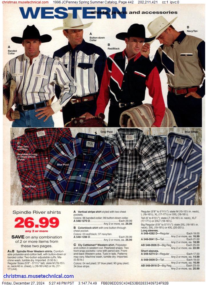 1996 JCPenney Spring Summer Catalog, Page 442