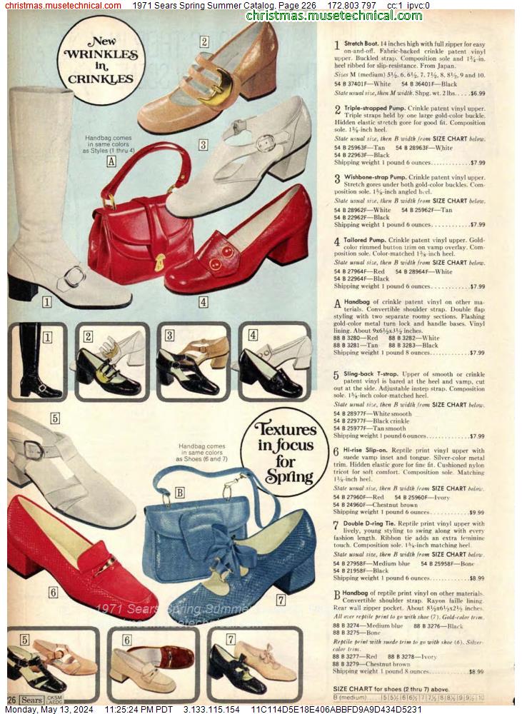 1971 Sears Spring Summer Catalog, Page 226