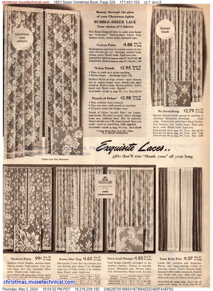 1951 Sears Christmas Book, Page 329