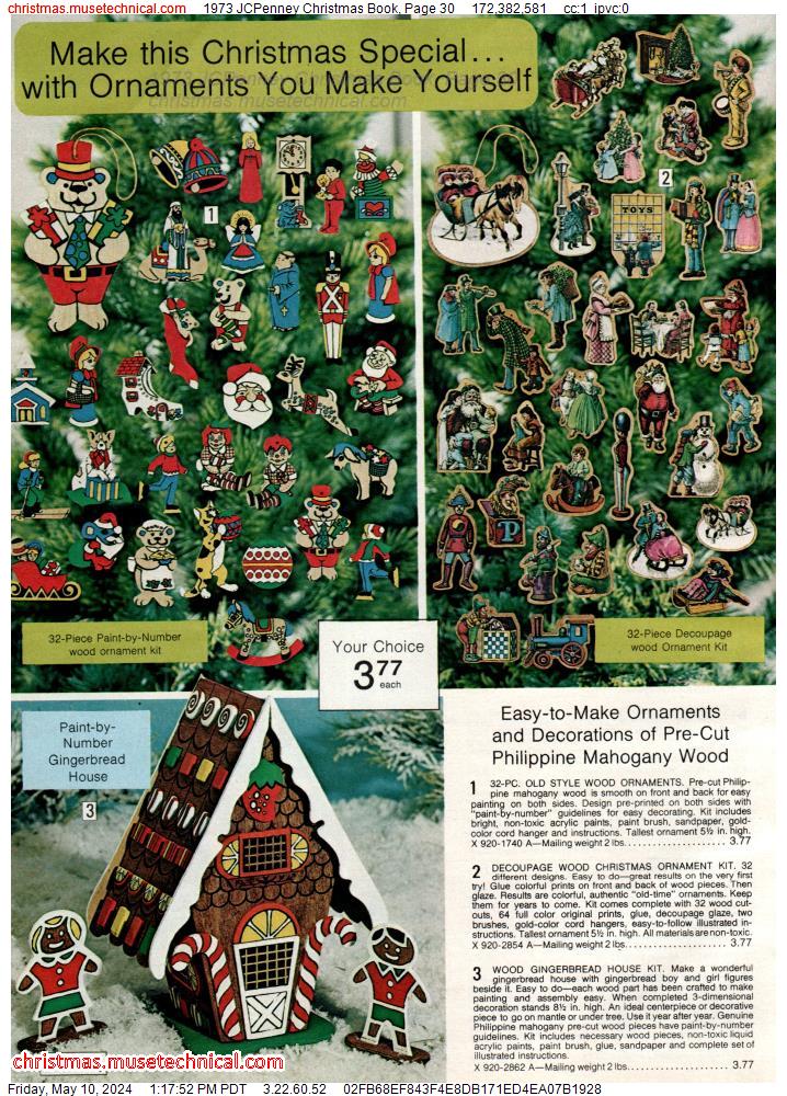 1973 JCPenney Christmas Book, Page 30
