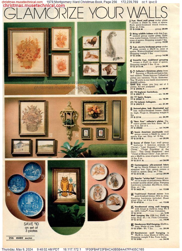 1978 Montgomery Ward Christmas Book, Page 256