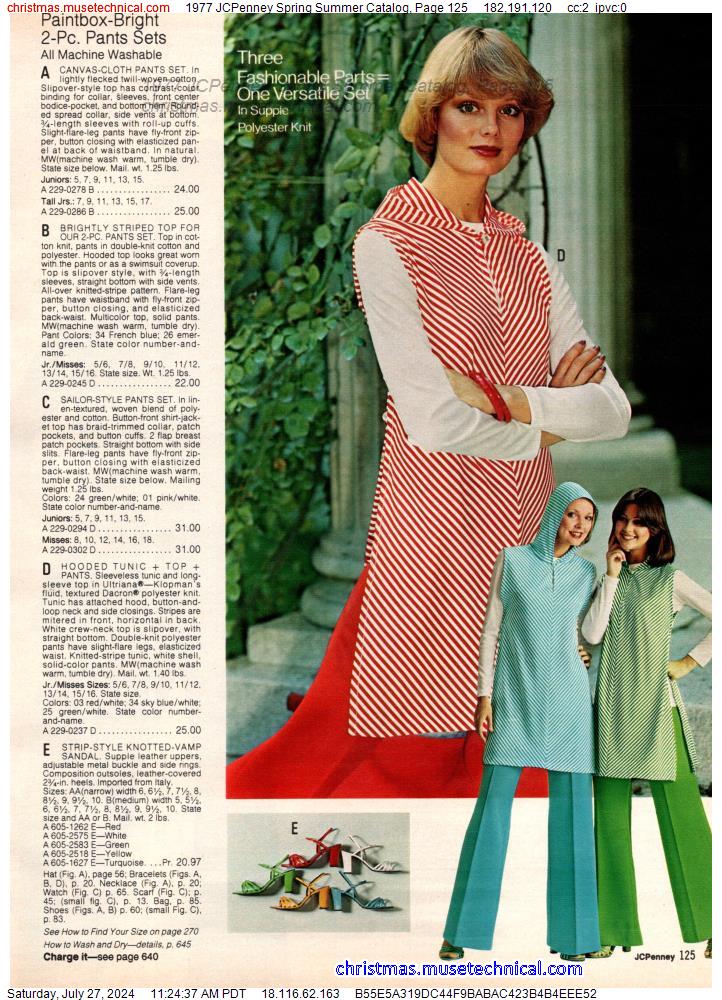 1977 JCPenney Spring Summer Catalog, Page 125