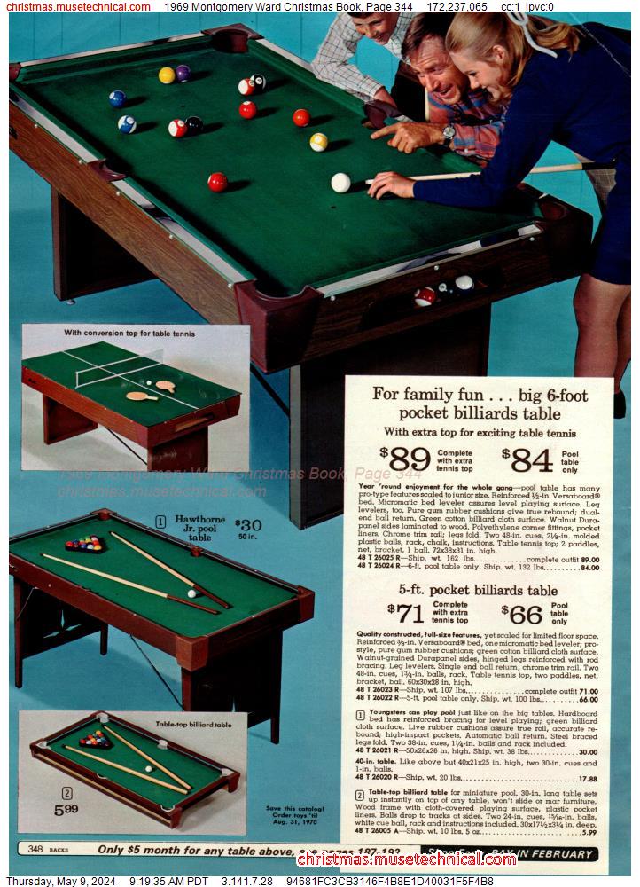 1969 Montgomery Ward Christmas Book, Page 344