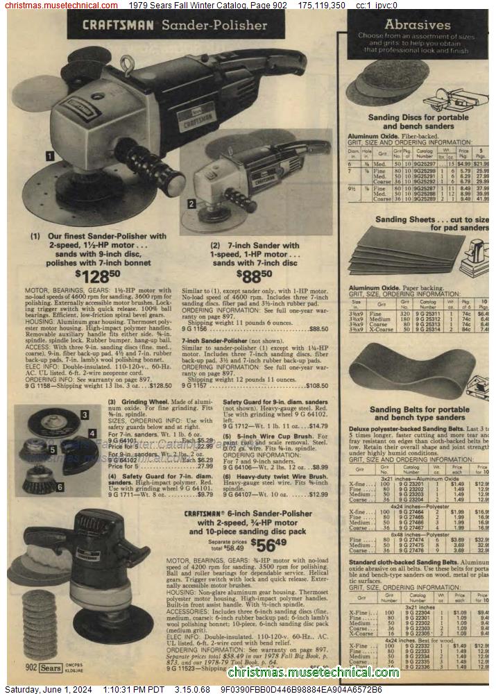 1979 Sears Fall Winter Catalog, Page 902