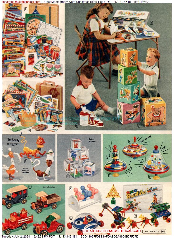 1960 Montgomery Ward Christmas Book, Page 361