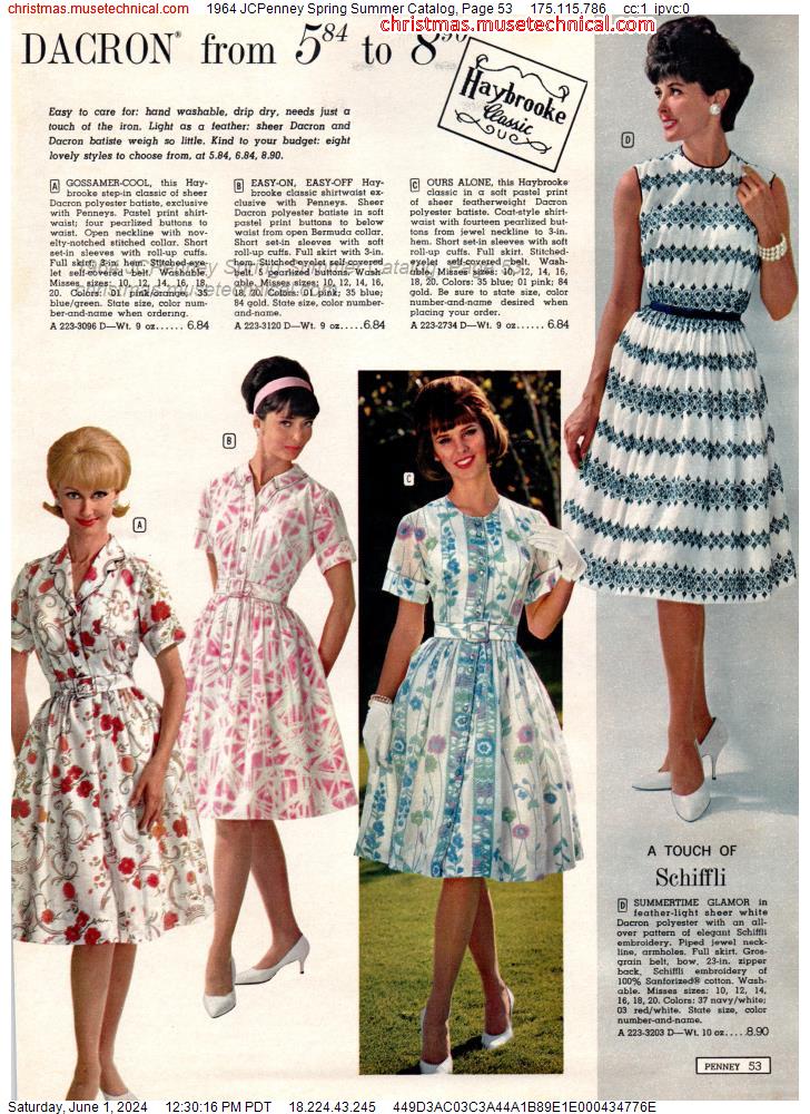 1964 JCPenney Spring Summer Catalog, Page 53