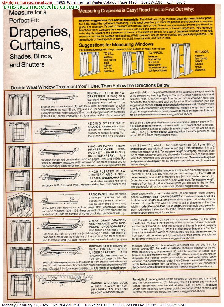 1983 JCPenney Fall Winter Catalog, Page 1490