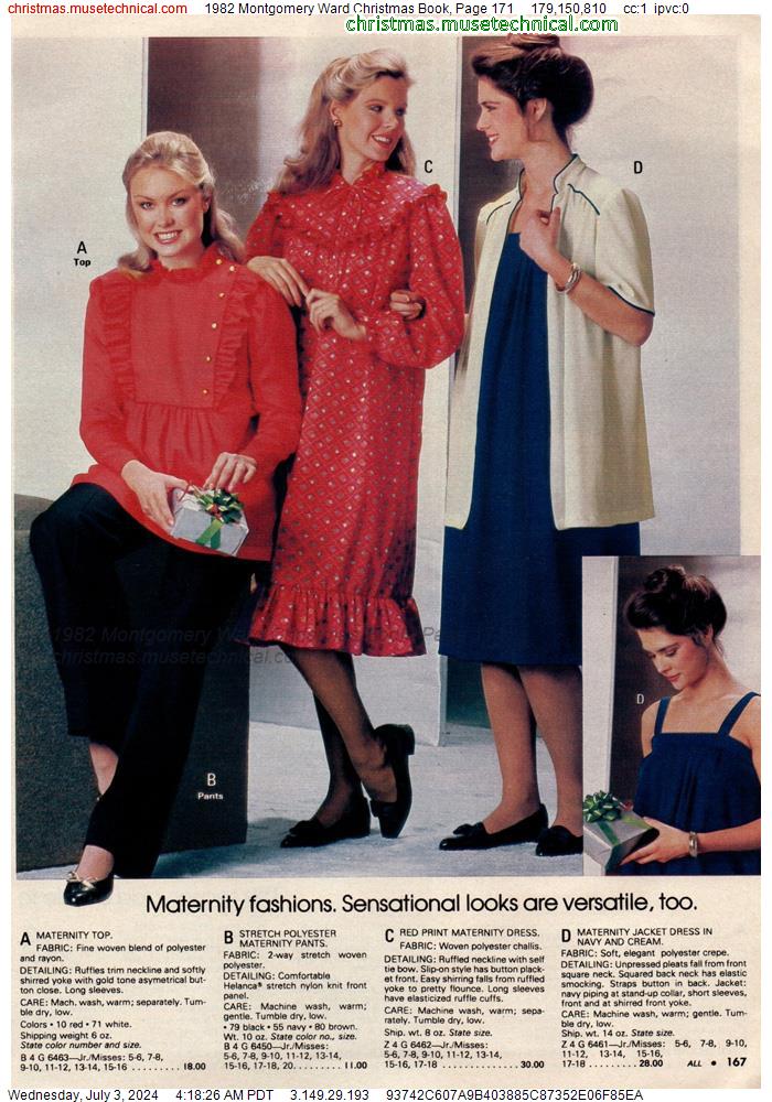 1982 Montgomery Ward Christmas Book, Page 171