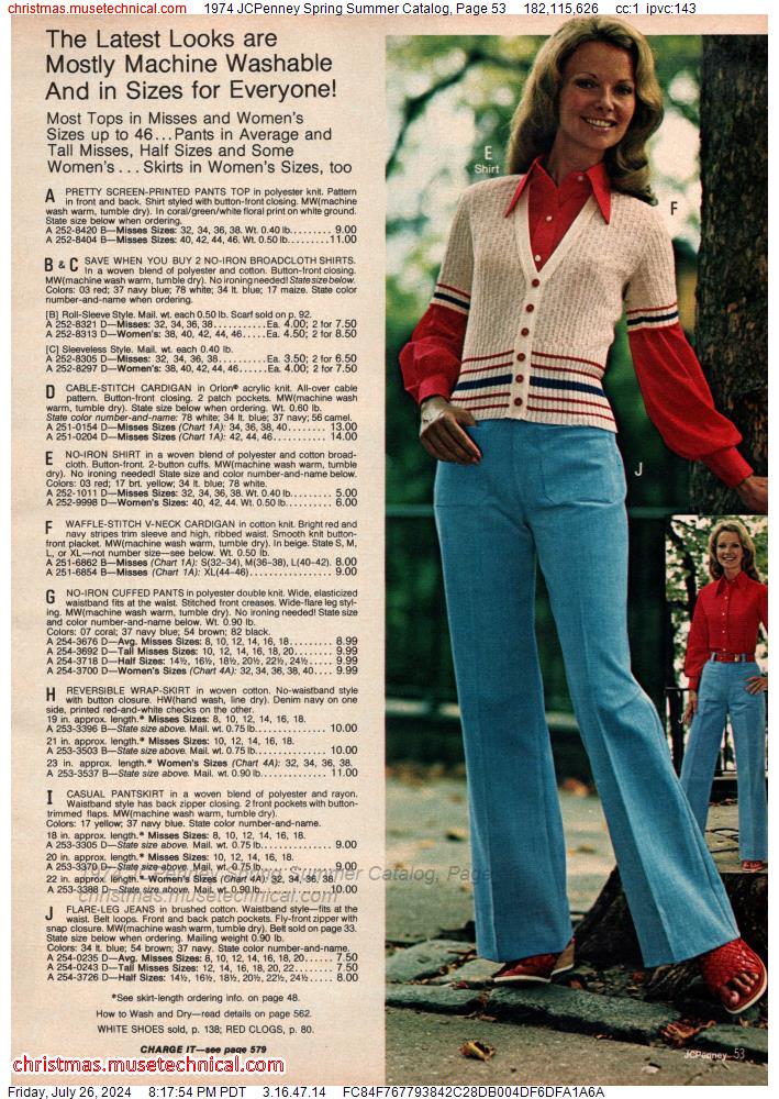 1974 JCPenney Spring Summer Catalog, Page 53