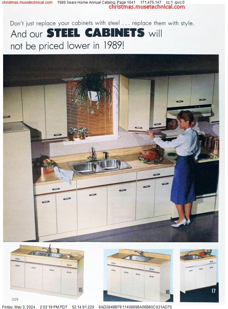 1989 Sears Home Annual Catalog, Page 1041