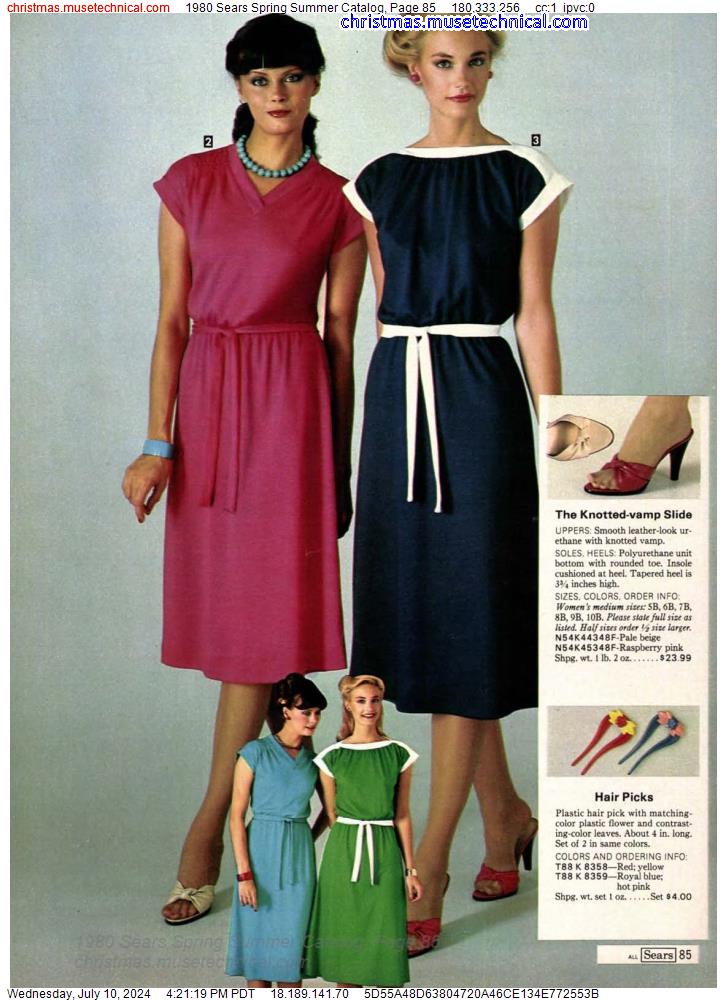 1980 Sears Spring Summer Catalog, Page 85