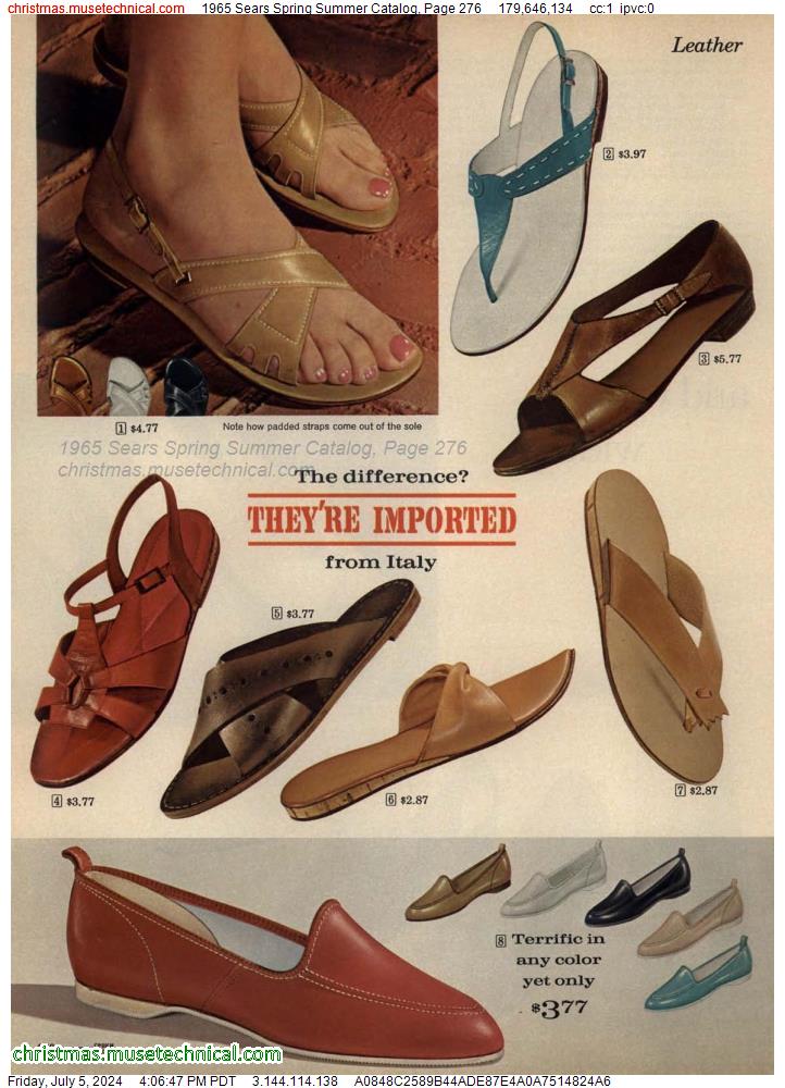 1965 Sears Spring Summer Catalog, Page 276