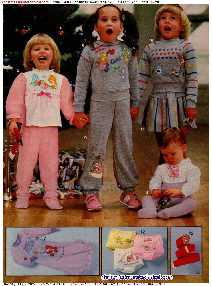 1984 Sears Christmas Book, Page 193