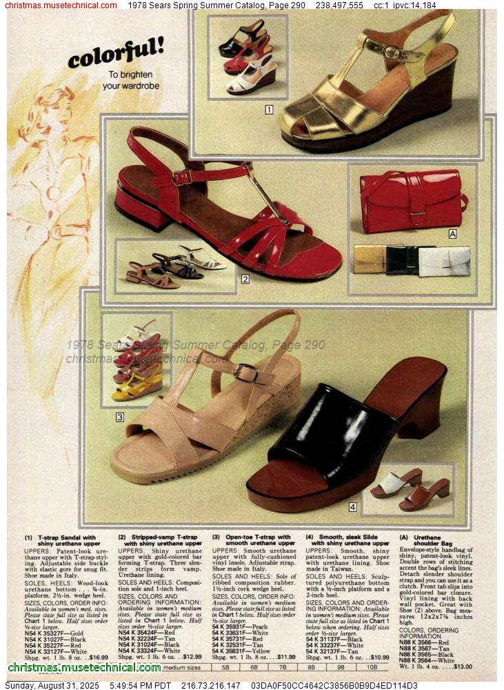 1978 Sears Spring Summer Catalog, Page 290