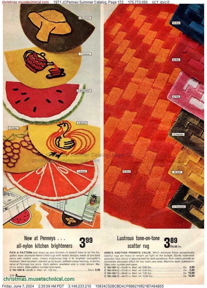 1971 JCPenney Summer Catalog, Page 172